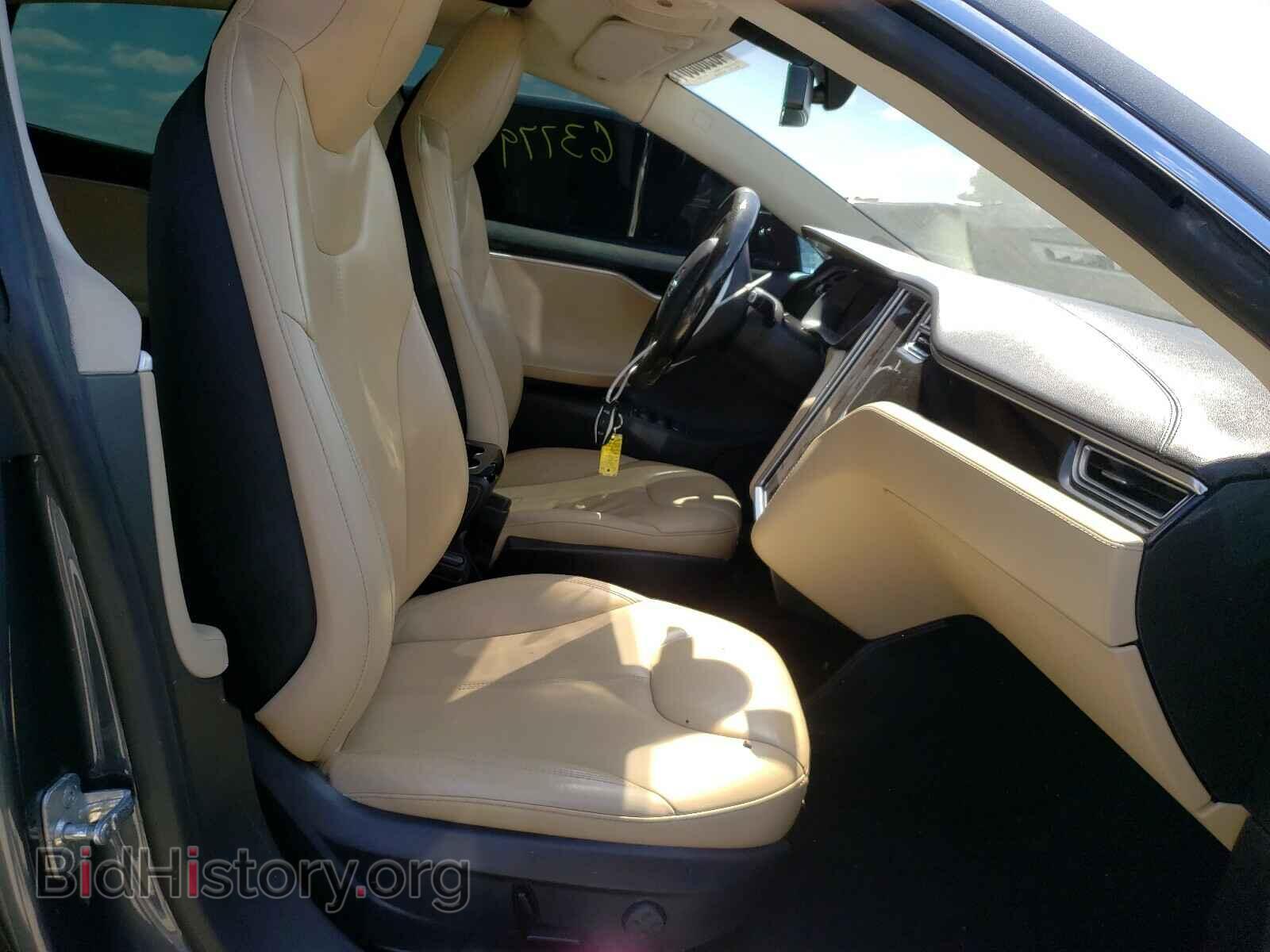 2014 TESLA MODEL S - VIN: 5YJSA1H18EFP65801 - Фото 5