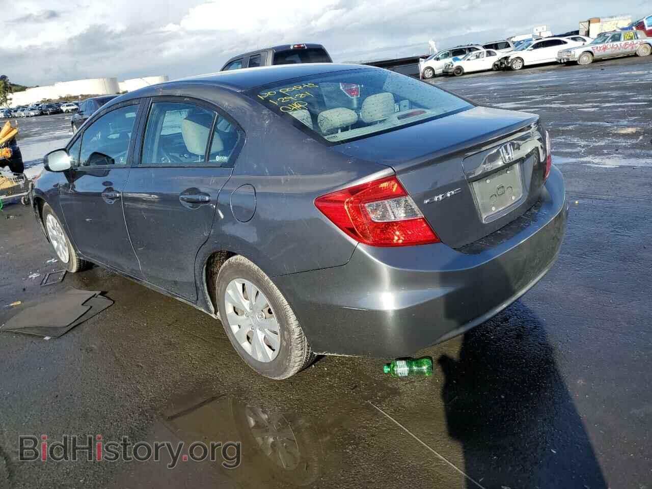 2012 HONDA CIVIC - VIN: 19XFB2F52CE026534 - Фото 2