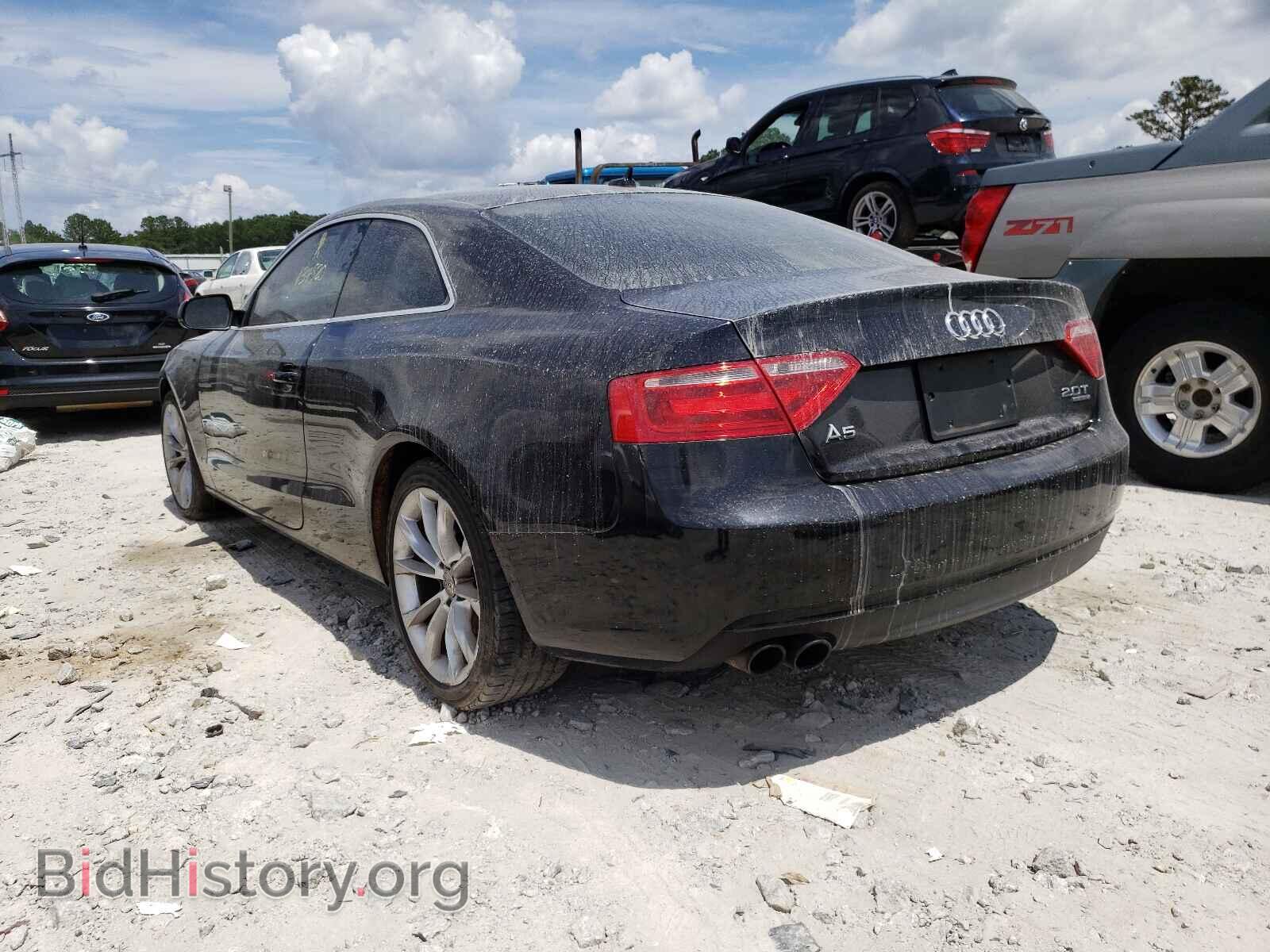 2013 AUDI A5 - VIN: WAUCFAFR3DA042859 - Фото 3