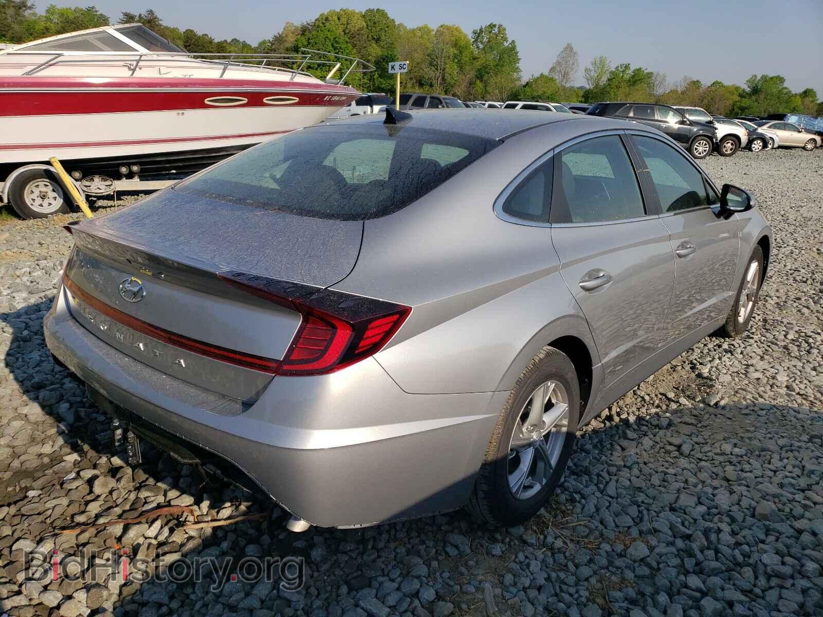 2021 HYUNDAI SONATA - VIN: 5NPEG4JA9MH105077 - Фото 4