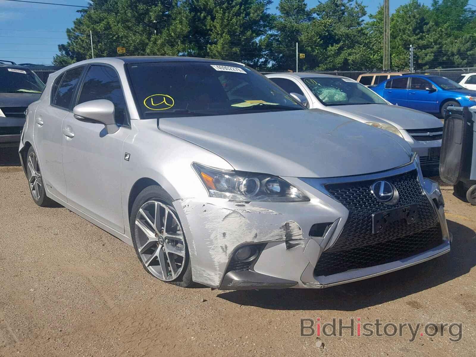 Photo JTHKD5BH8E2176706 - LEXUS CT 200 2014