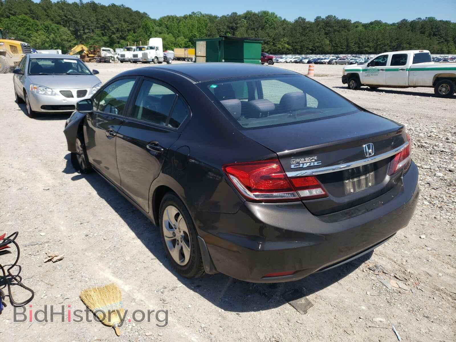 2013 HONDA CIVIC - VIN: 2HGFB2F53DH525432 - Фото 3
