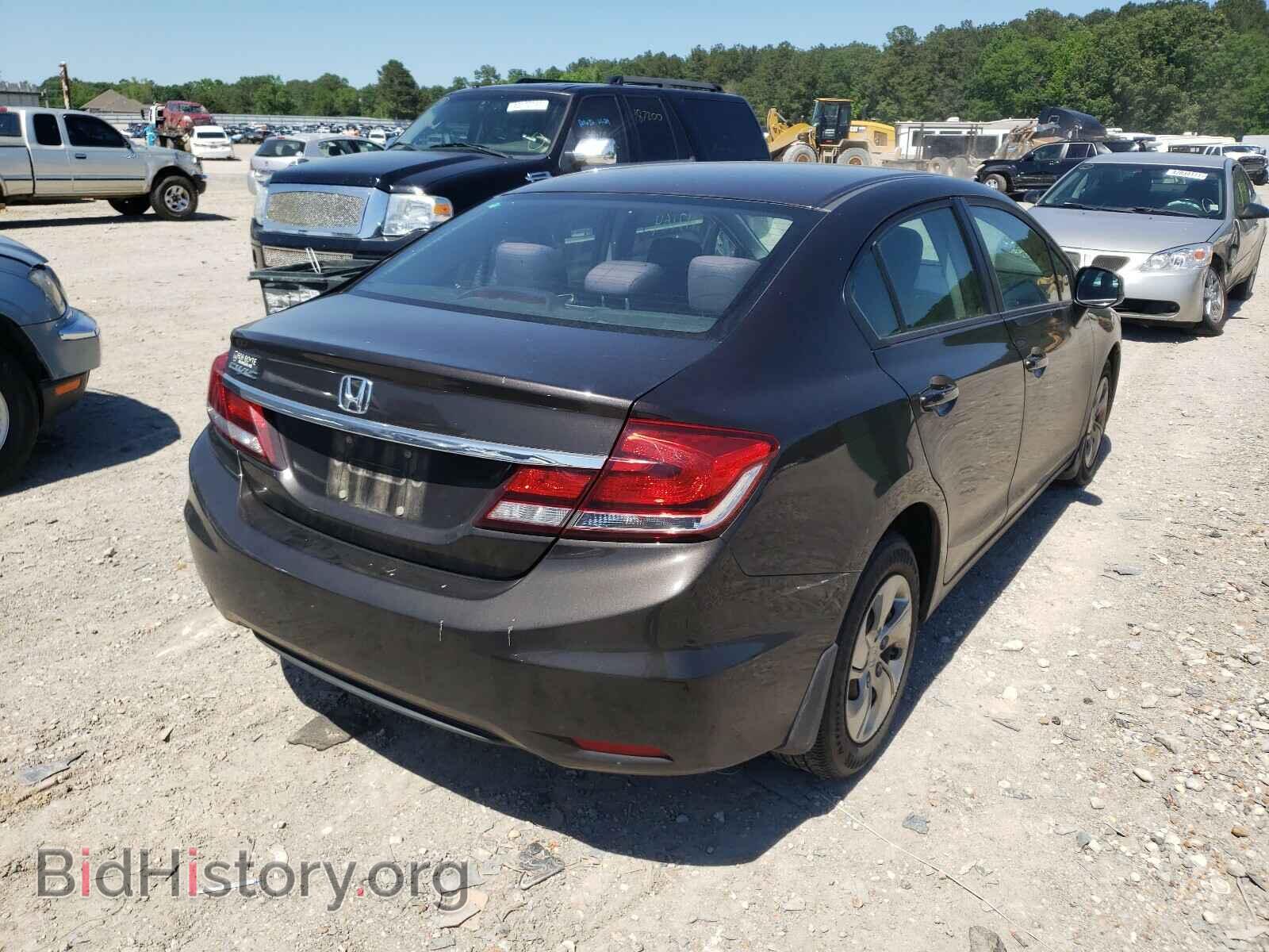 2013 HONDA CIVIC - VIN: 2HGFB2F53DH525432 - Фото 4