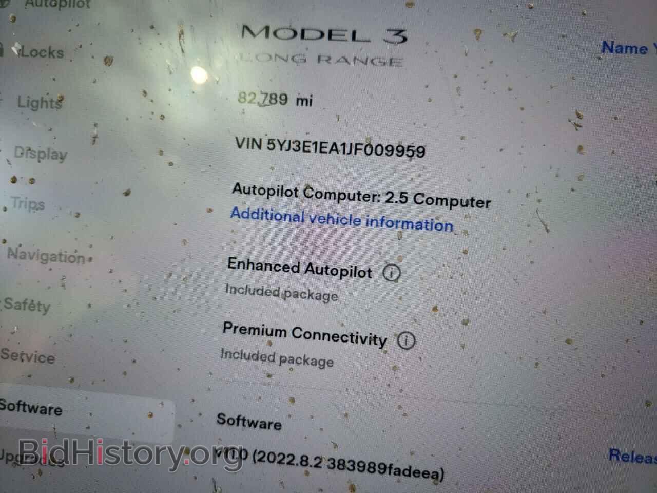 2018 TESLA MODEL 3 - VIN: 5YJ3E1EA1JF009959 - Фото 8