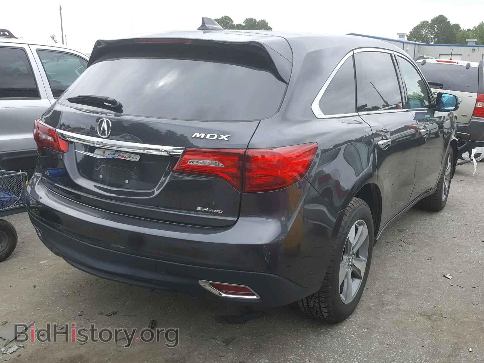 2015 ACURA MDX - VIN: 5FRYD4H22FB021820 - Фото 4