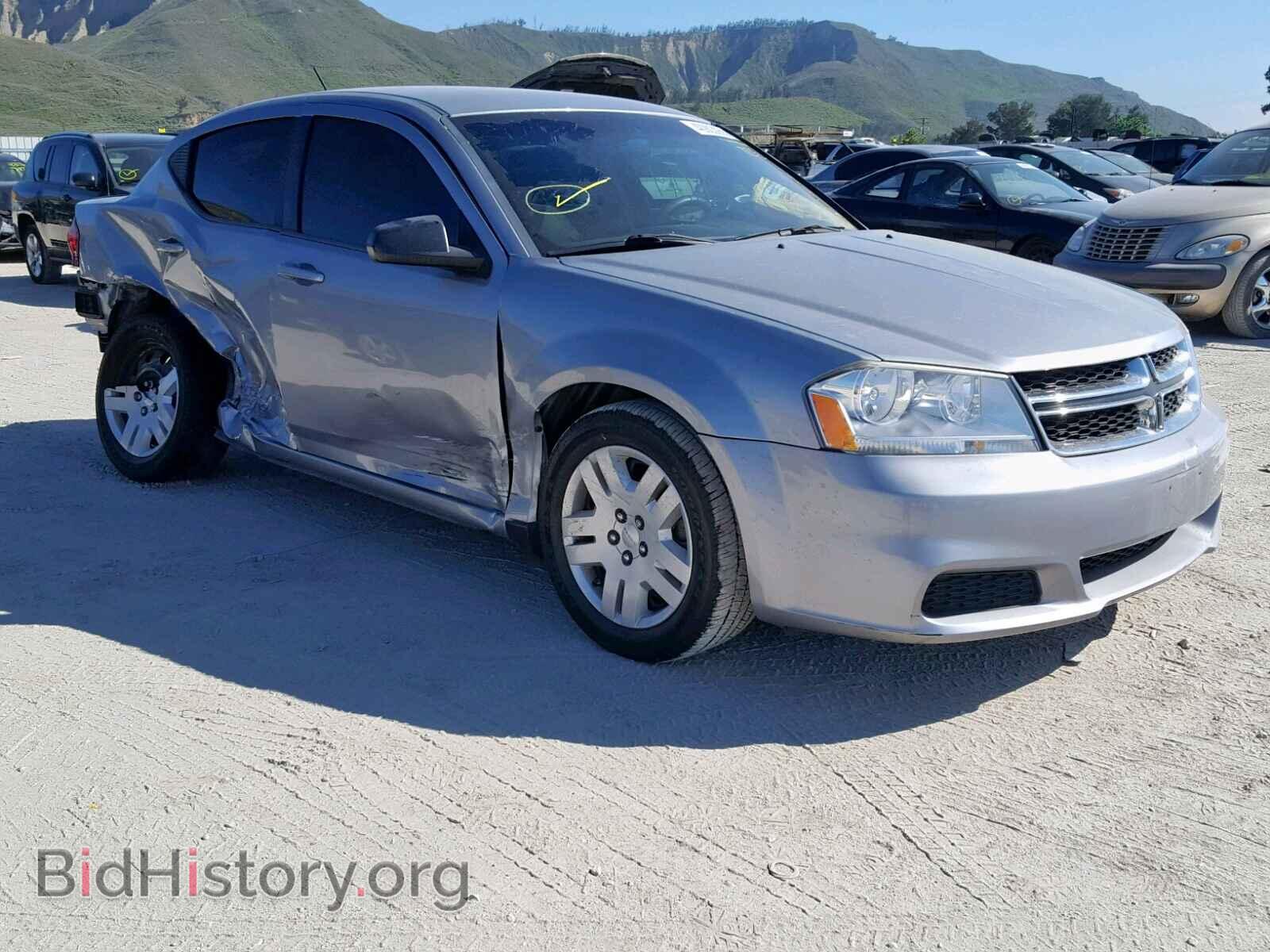 Photo 1C3CDZAB2EN216341 - DODGE AVENGER 2014