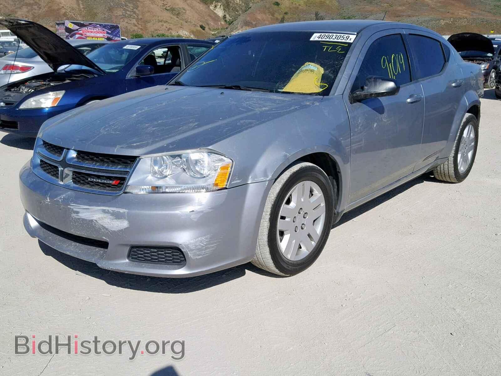 2014 DODGE AVENGER - VIN: 1C3CDZAB2EN216341 - Photo 2