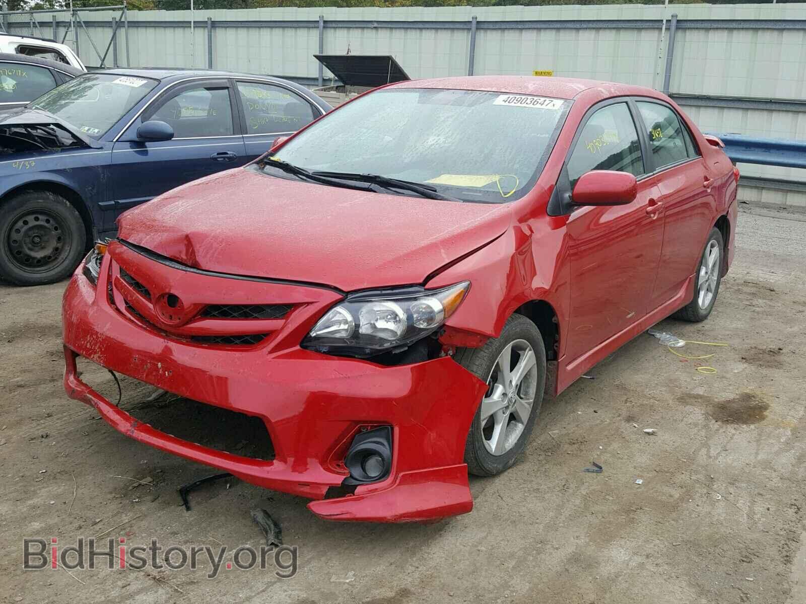 2013 TOYOTA COROLLA - VIN: 2T1BU4EE9DC100148 - Фото 2
