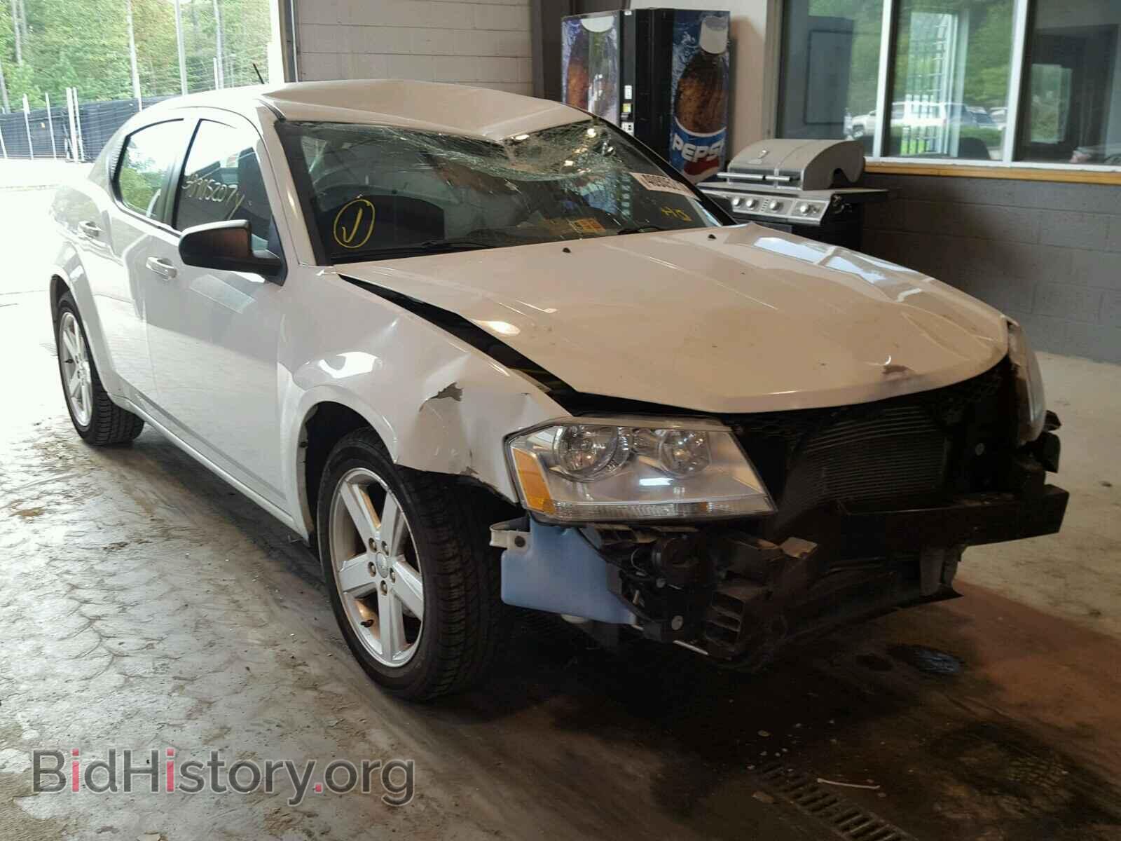 Photo 1C3CDZAB1DN681241 - DODGE AVENGER 2013