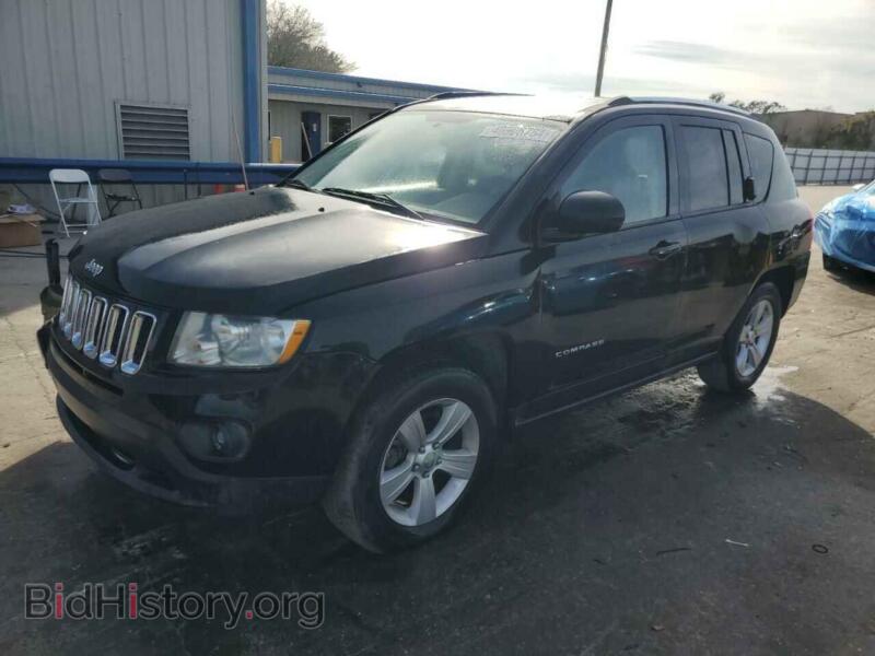 2012 Jeep COMPASS Latitude (VIN 1C4NJCEB5CD634335) — фото 1 из 13, Copart, повреждение: передняя часть