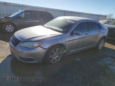 2013 Chrysler 200 Touring, серебристый — VIN 1C3CCBBB3DN734319, Copart