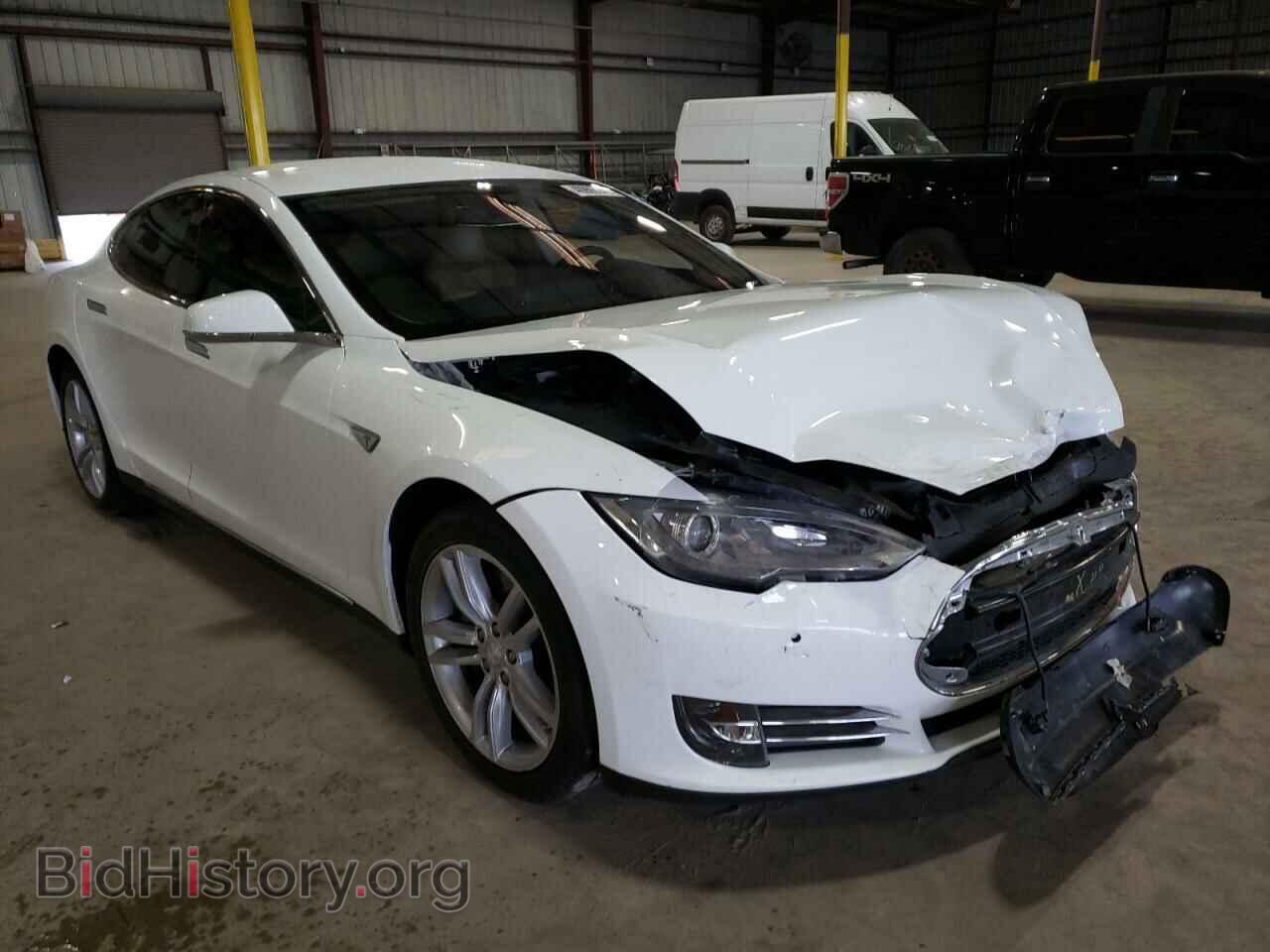 Фотография 5YJSA1H13EFP52261 - TESLA MODEL S 2014