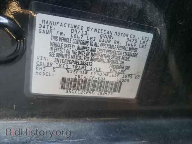 2014 NISSAN VERSA - VIN: 3N1CE2CP4EL383473 - Photo 10