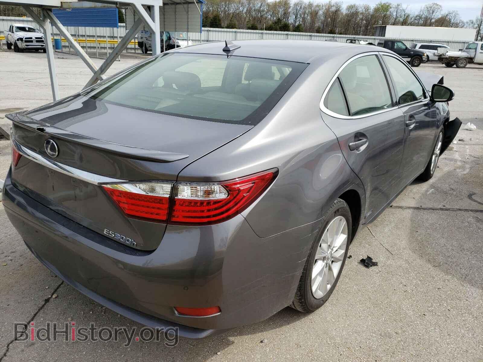 2013 LEXUS ES300 - VIN: JTHBW1GG6D2022853 - Фото 4
