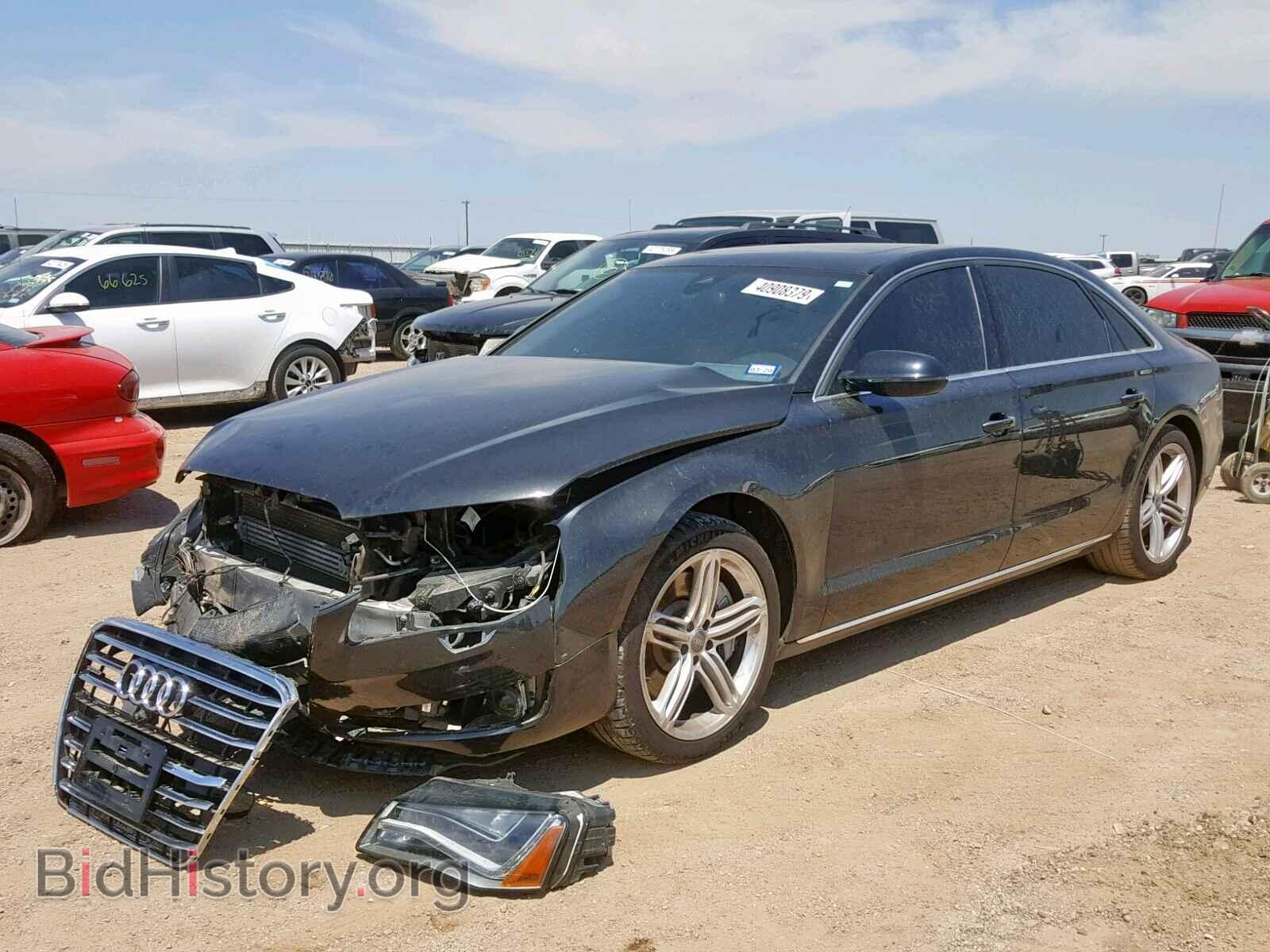 2013 AUDI A8 - VIN: WAUR2AFD5DN031137 - Photo 2