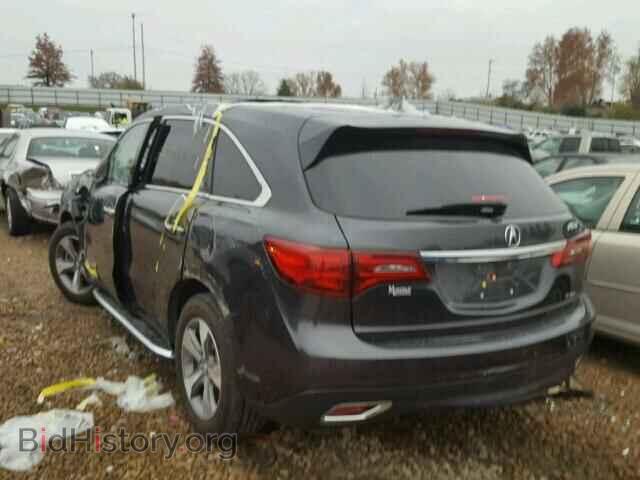 2015 ACURA MDX - VIN: 5FRYD4H25FB007930 - Фото 3