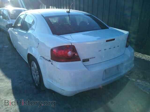 2012 DODGE AVENGER - VIN: 1C3CDZAB3CN220072 - Фото 3