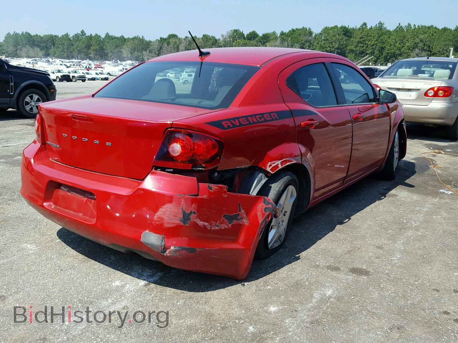 2012 DODGE AVENGER - VIN: 1C3CDZABXCN200014 - Фото 4