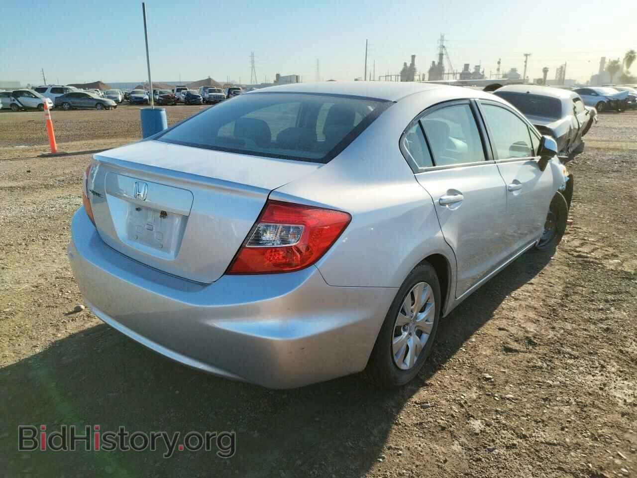 2012 HONDA CIVIC - VIN: 2HGFB2F54CH563248 - Фото 4