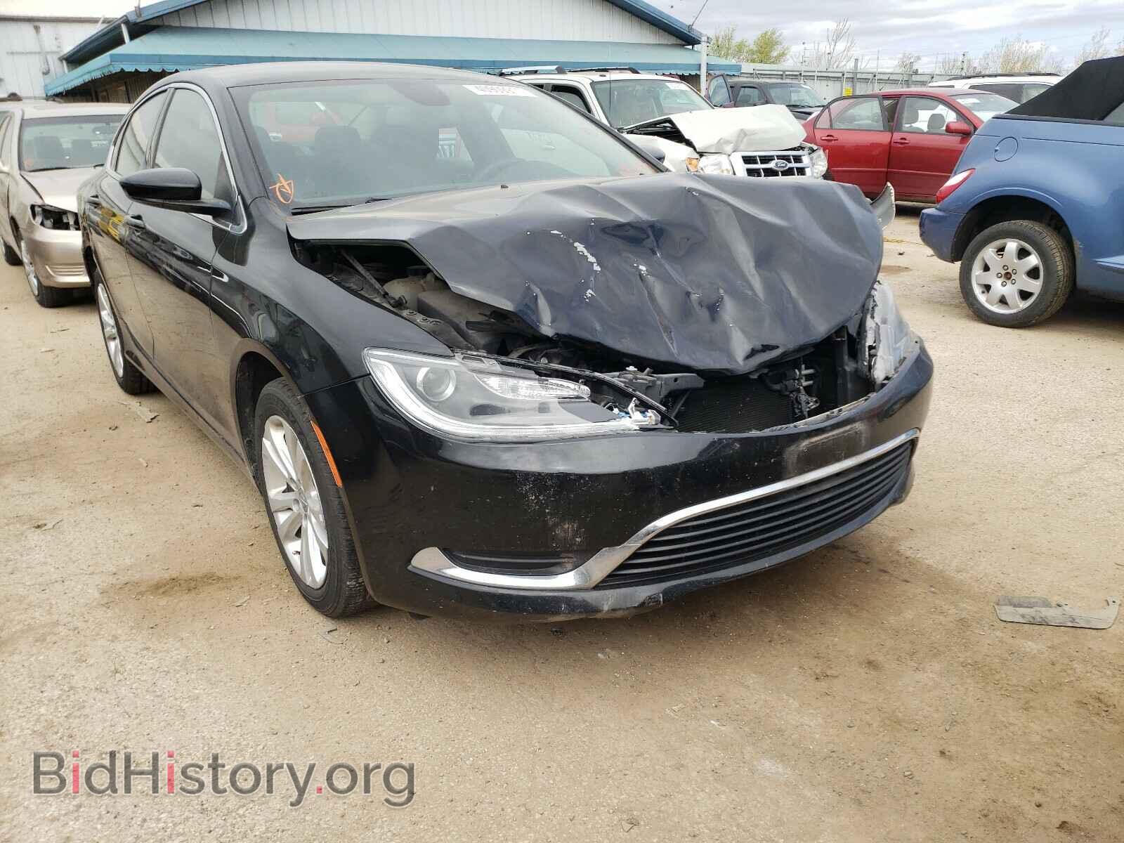 Фотография 1C3CCCAB2FN690694 - CHRYSLER 200 2015