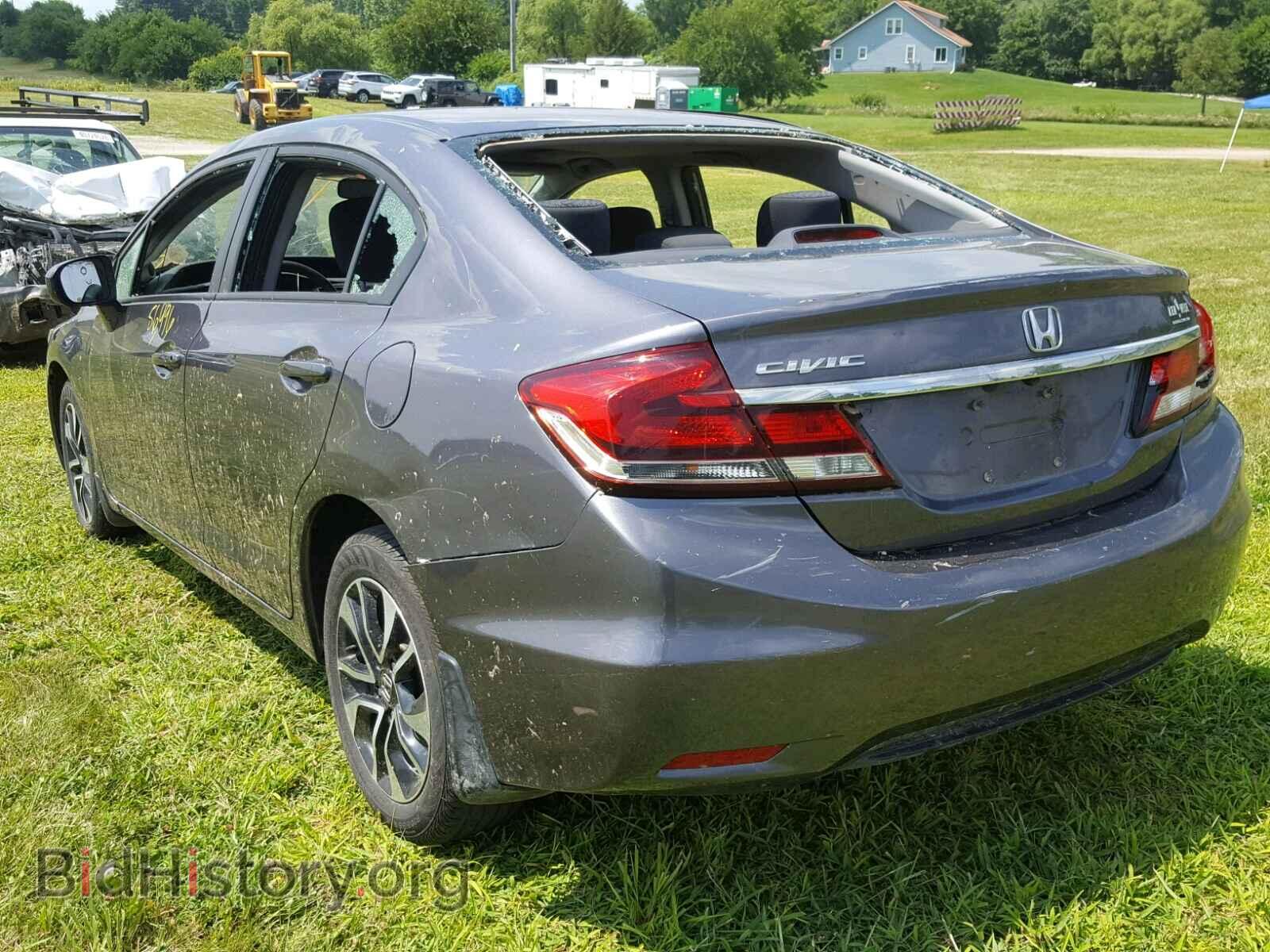 2014 HONDA CIVIC - VIN: 19XFB2F84EE055563 - Фото 3