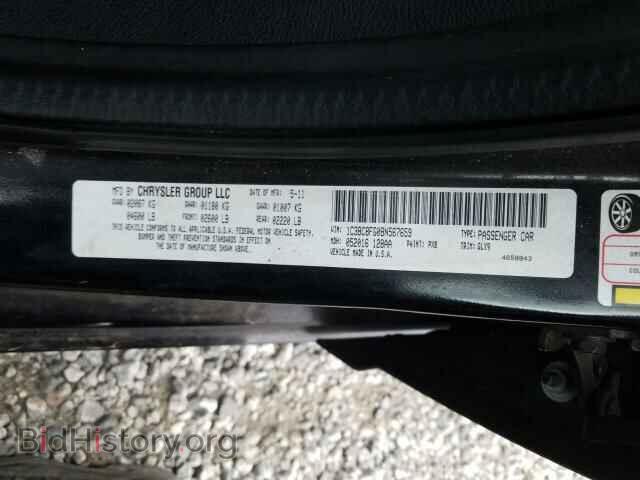 2011 CHRYSLER 200 - VIN: 1C3BC8FG0BN567659 - Фото 10