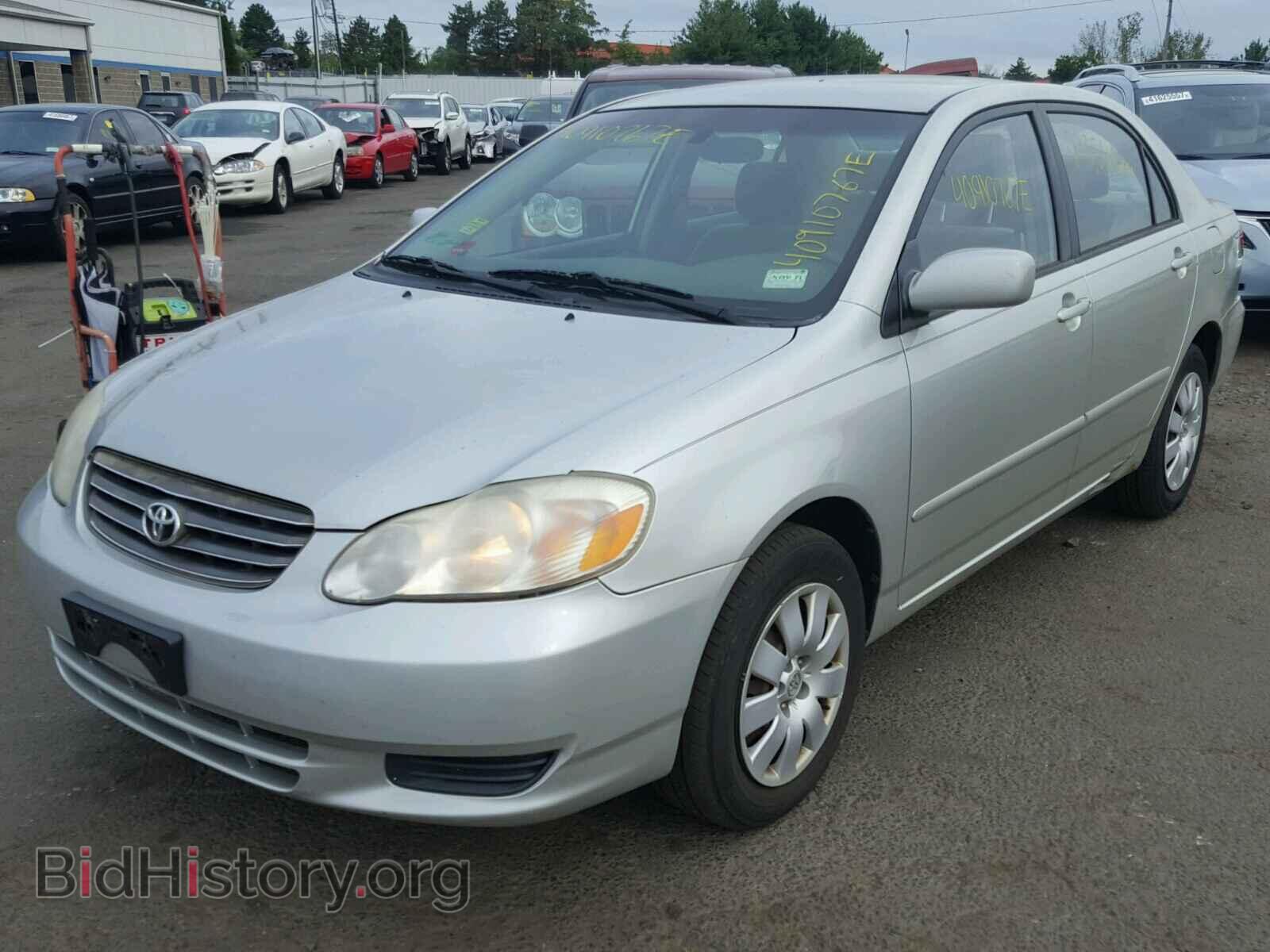 2003 TOYOTA COROLLA - VIN: JTDBR32E830044356 - Фото 2