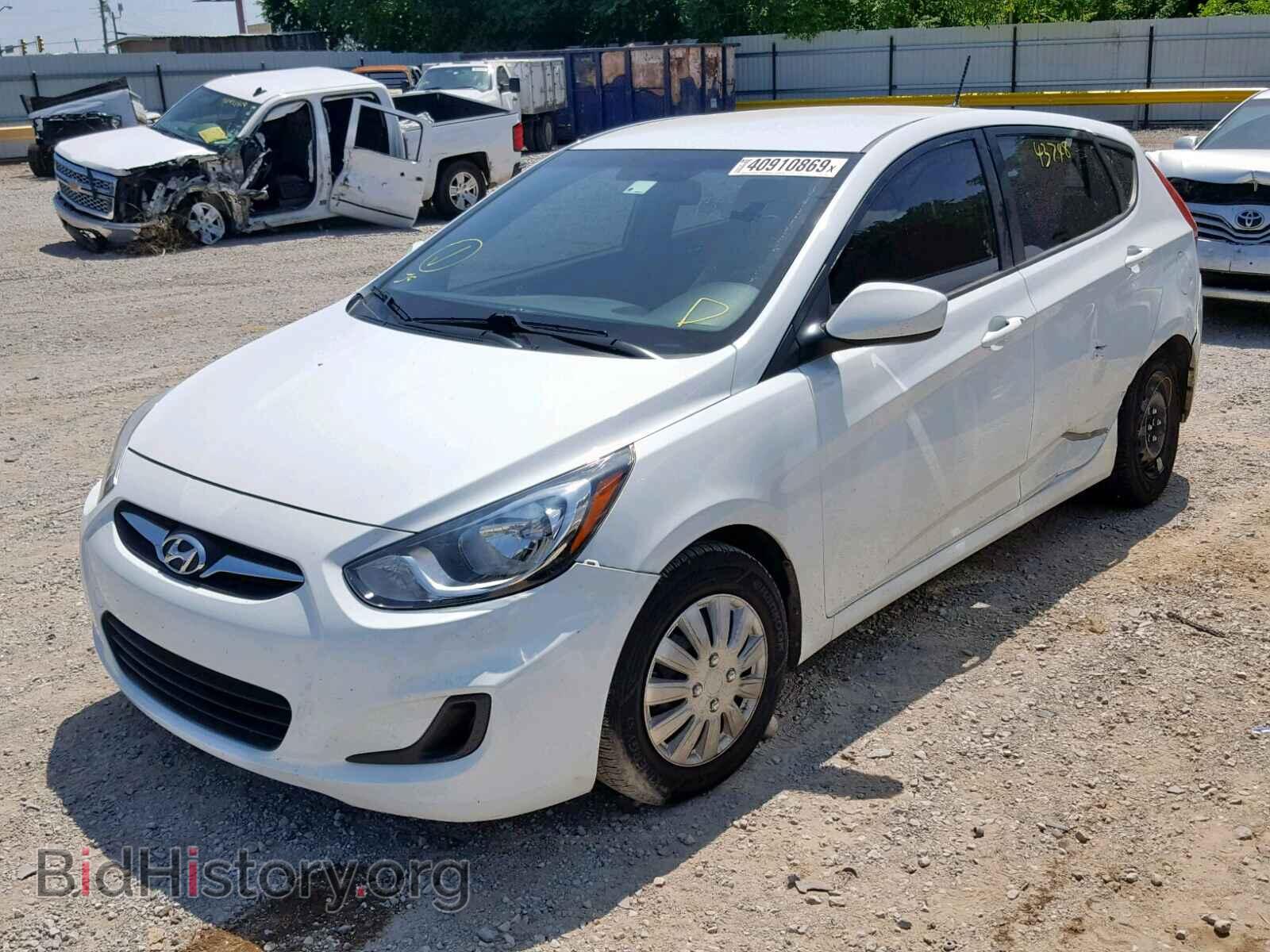 2013 HYUNDAI ACCENT - VIN: KMHCT5AE5DU117952 - Фото 2