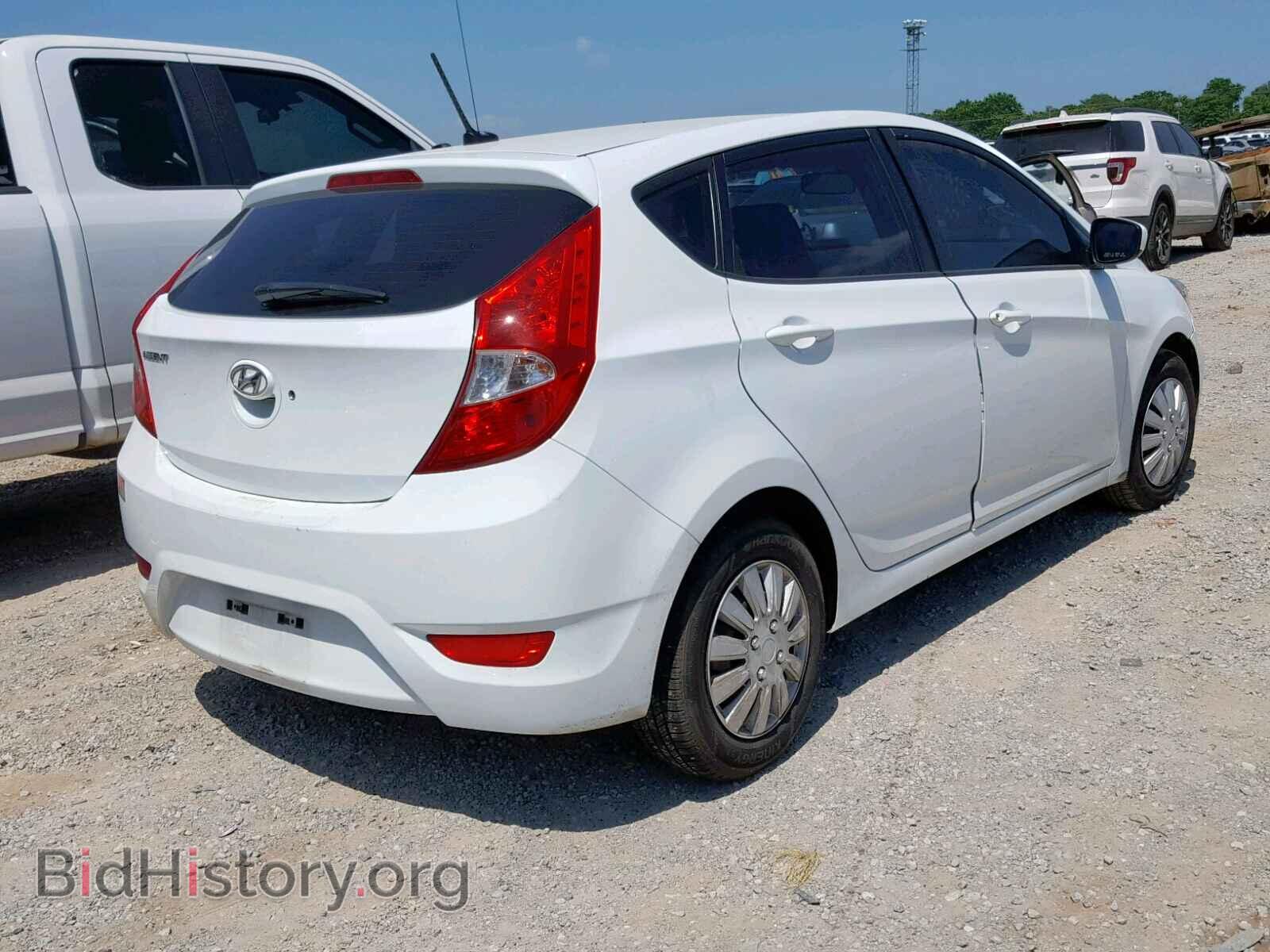 2013 HYUNDAI ACCENT - VIN: KMHCT5AE5DU117952 - Фото 4