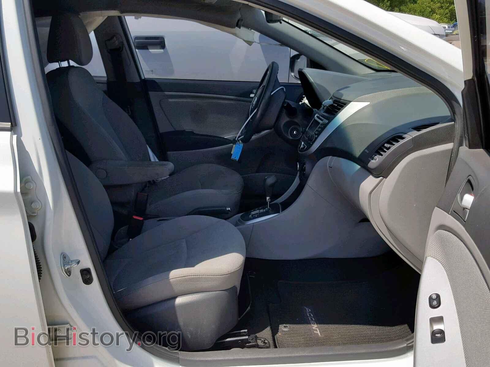 2013 HYUNDAI ACCENT - VIN: KMHCT5AE5DU117952 - Фото 5