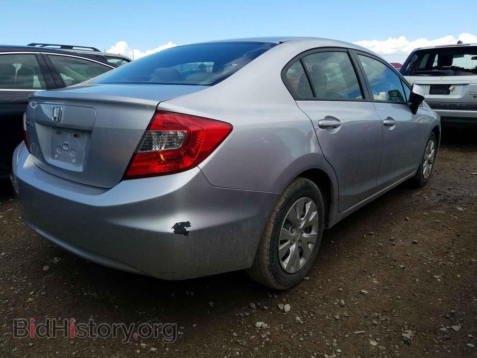 2012 HONDA CIVIC - VIN: 2HGFB2F46CH057573 - Фото 4
