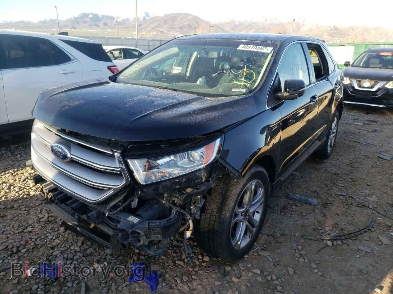 2016 FORD EDGE - VIN: 2FMPK4K81GBB12765 - Фото 2
