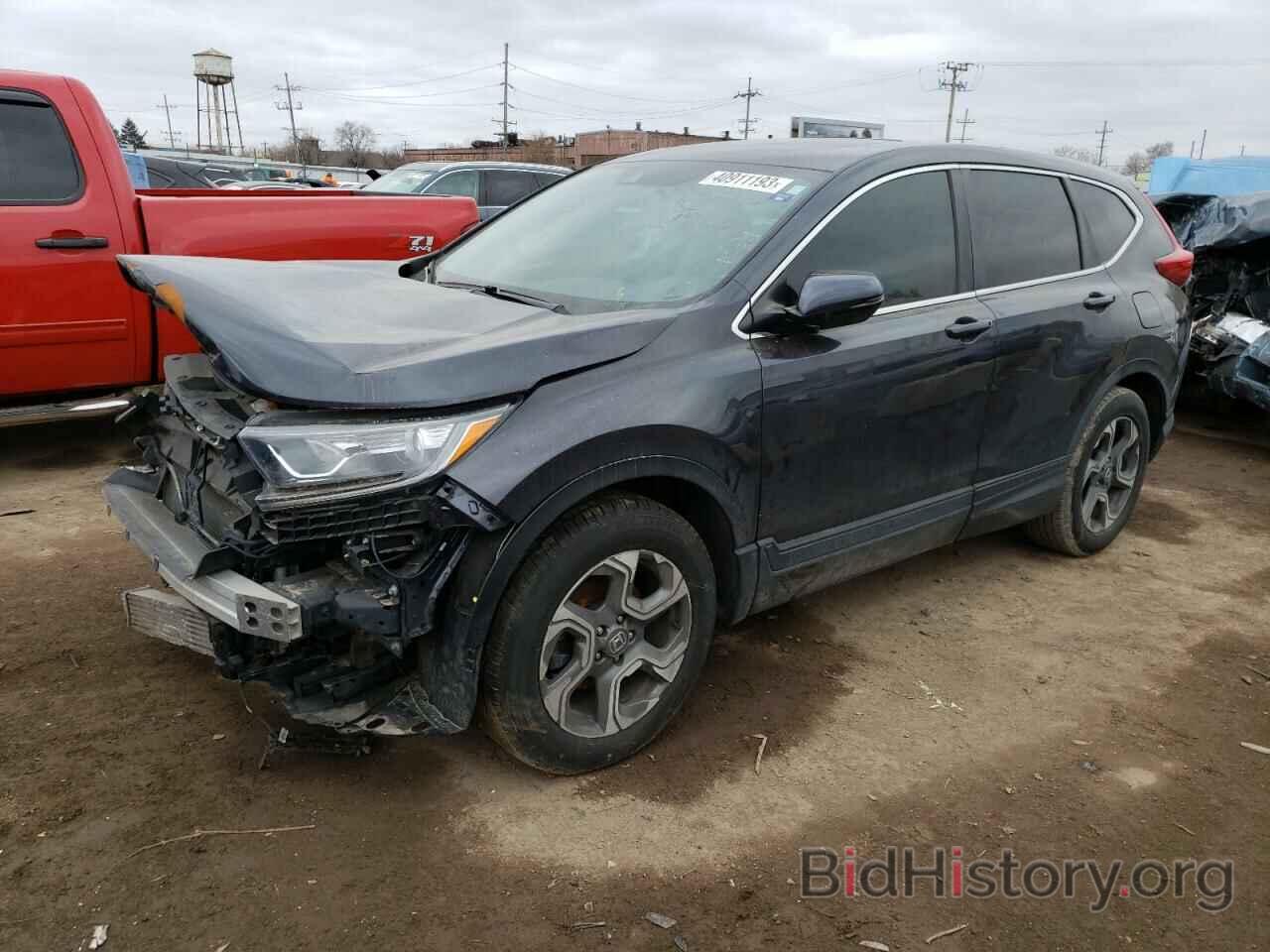 Report 7FARW1H58KE003426 HONDA CRV 2019 GRAY GAS - price and damage history