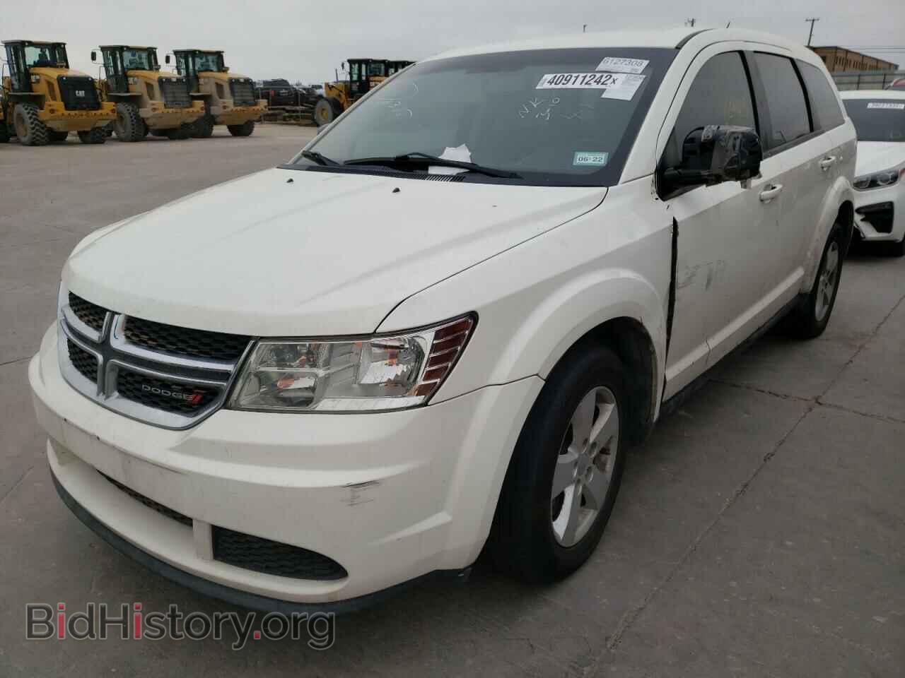 2013 DODGE JOURNEY - VIN: 3C4PDCAB2DT608261 - Фото 2