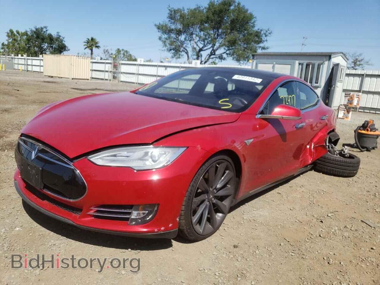 2014 TESLA MODEL S - VIN: 5YJSA1H13EFP62210 - Photo 2