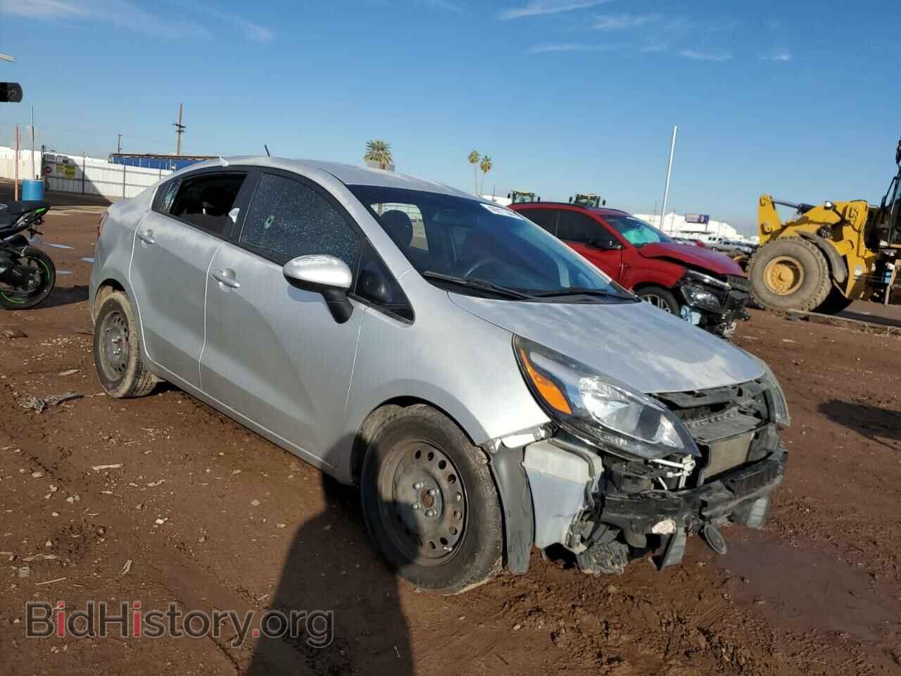 2014 KIA RIO - VIN: KNADM4A3XE6364482 - Фото 4