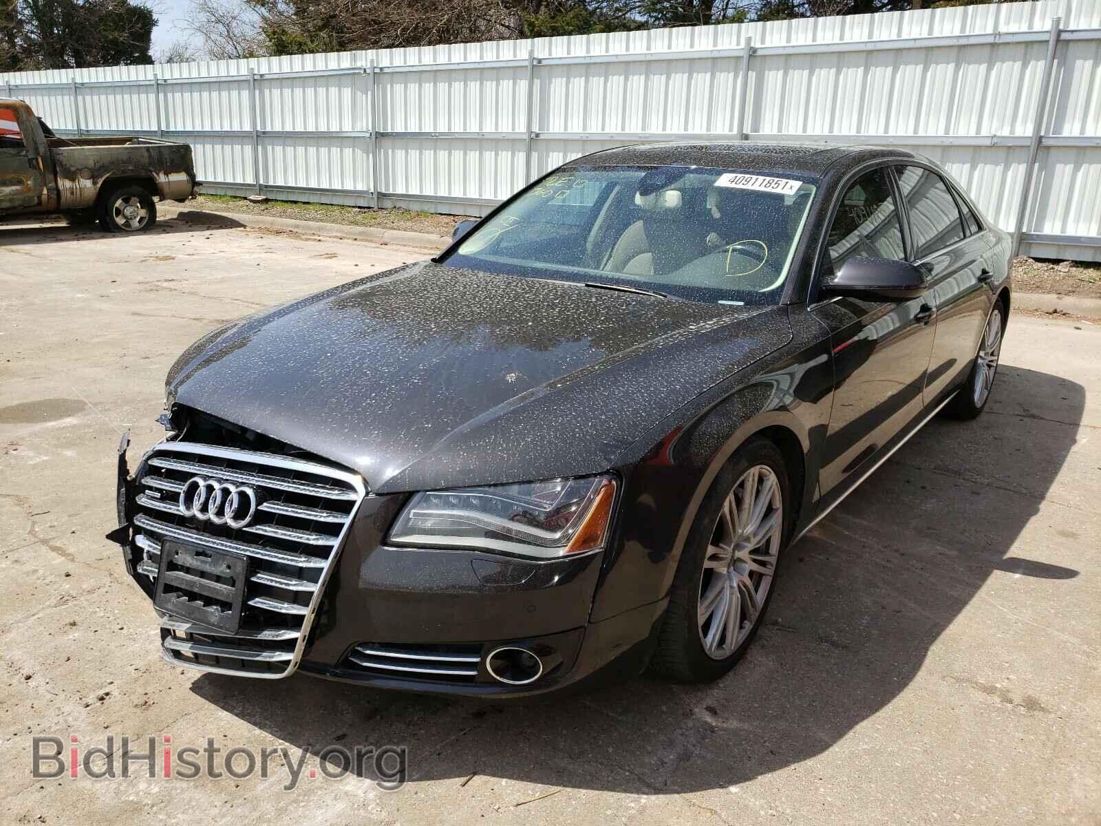 2011 AUDI A8 - VIN: WAURVAFD5BN020143 - Фото 2