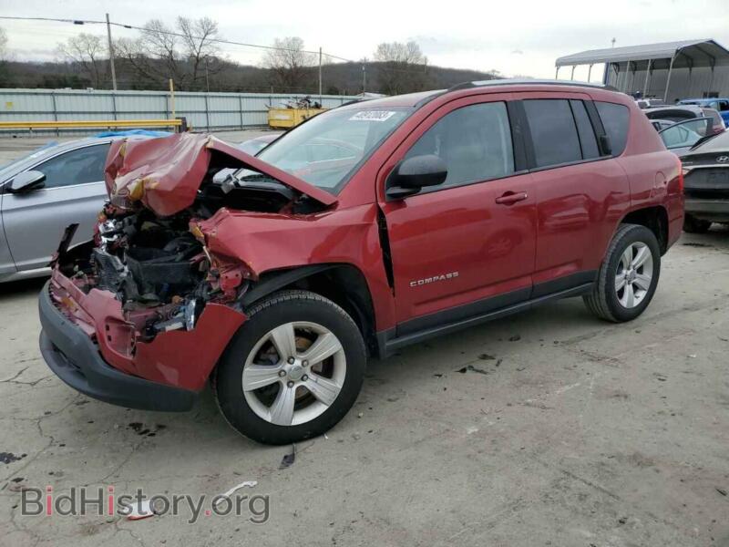 2012 Jeep COMPASS Compass SP (VIN 1C4NJDBB6CD609101) — фото 1 из 13, Copart, повреждение: передняя часть