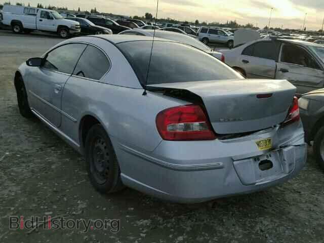 2004 CHRYSLER SEBRING - VIN: 4C3AG42G54E147122 - Фото 3