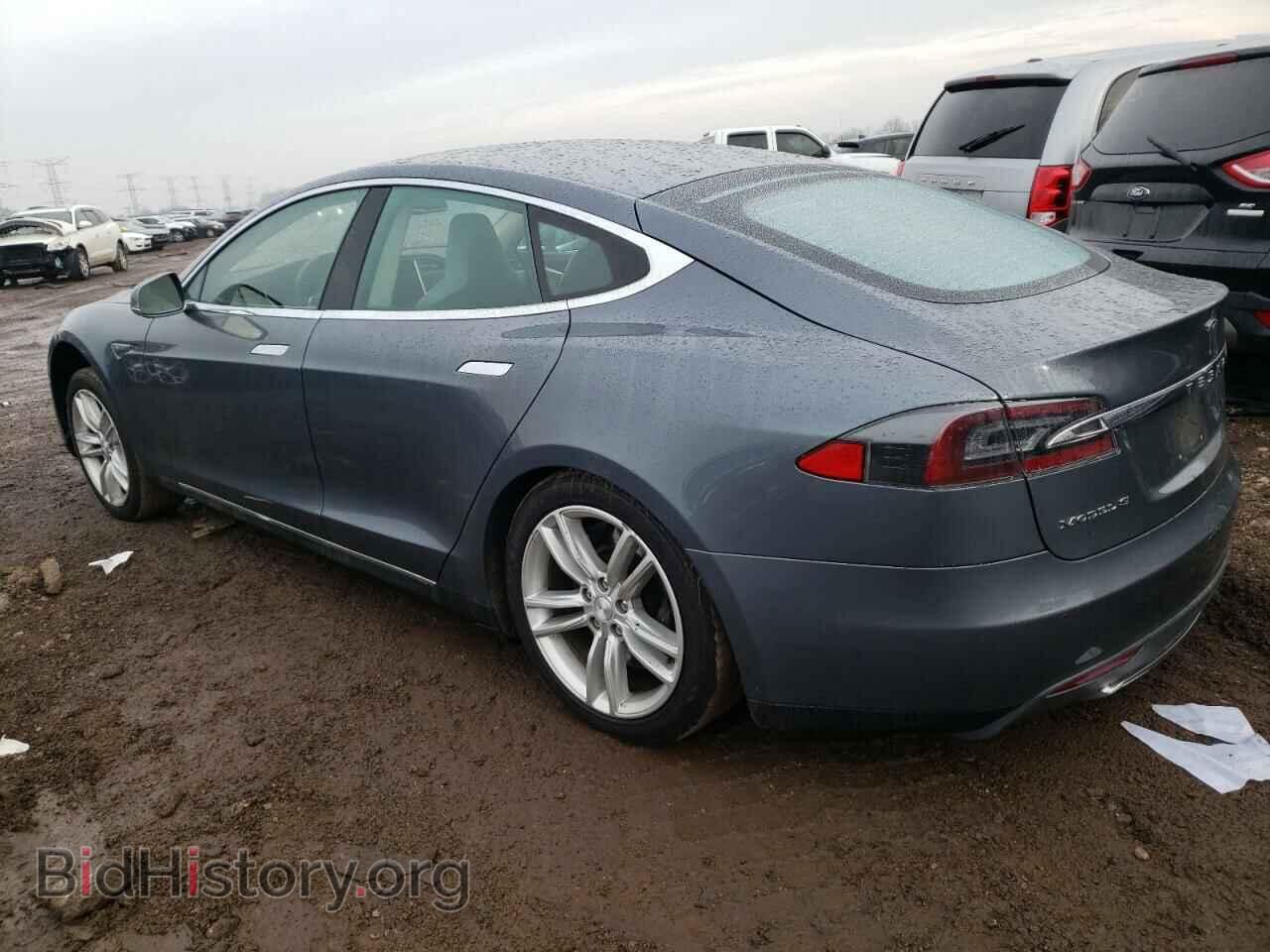 2014 TESLA MODEL S - VIN: 5YJSA1H12EFP44197 - Фото 2