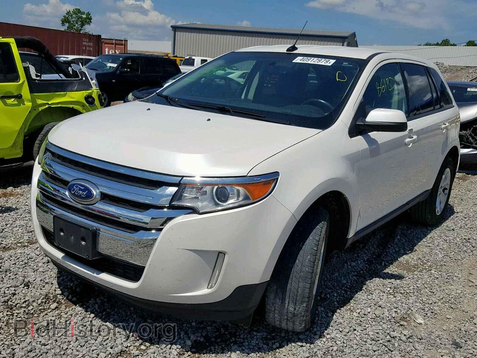 2013 FORD EDGE SEL - VIN: 2FMDK3JCXDBC40937 - Photo 2