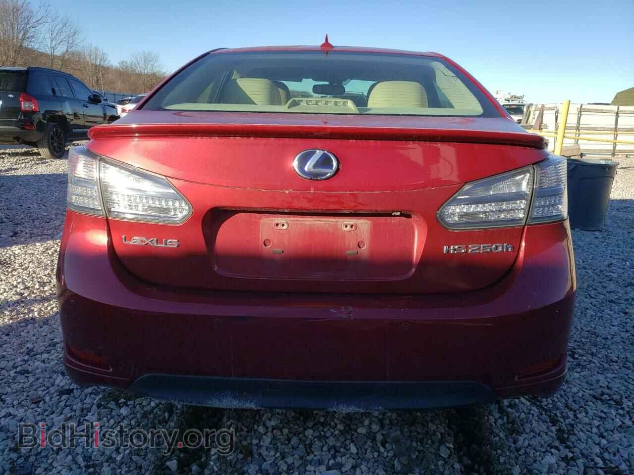 2010 LEXUS HS - VIN: JTHBB1BA3A2017085 - Фото 6