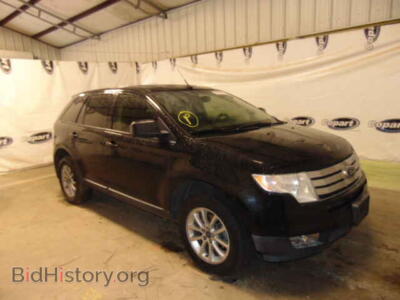 2009 Ford EDGE Edge SEL A, черный — VIN 2FMDK48C19BA35347, Copart