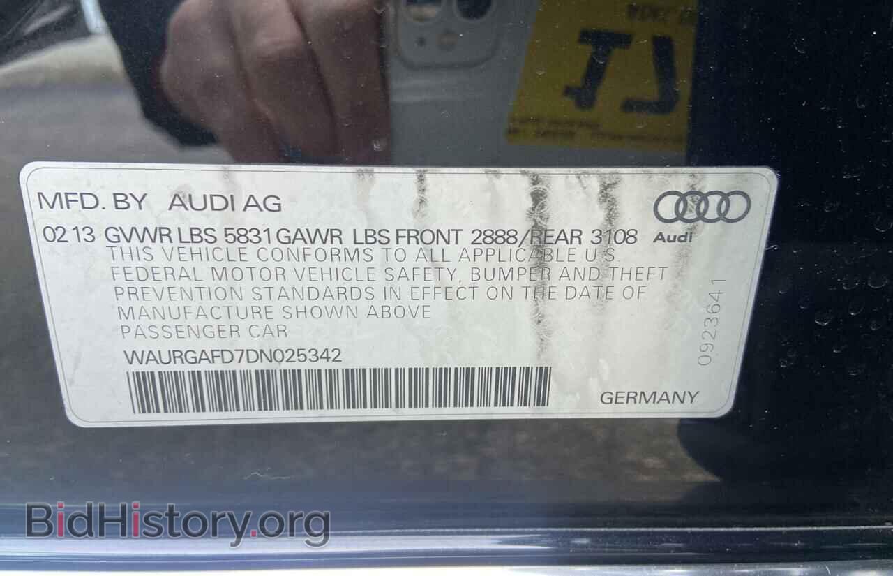 2013 AUDI A8 - VIN: WAURGAFD7DN025342 - Фото 10