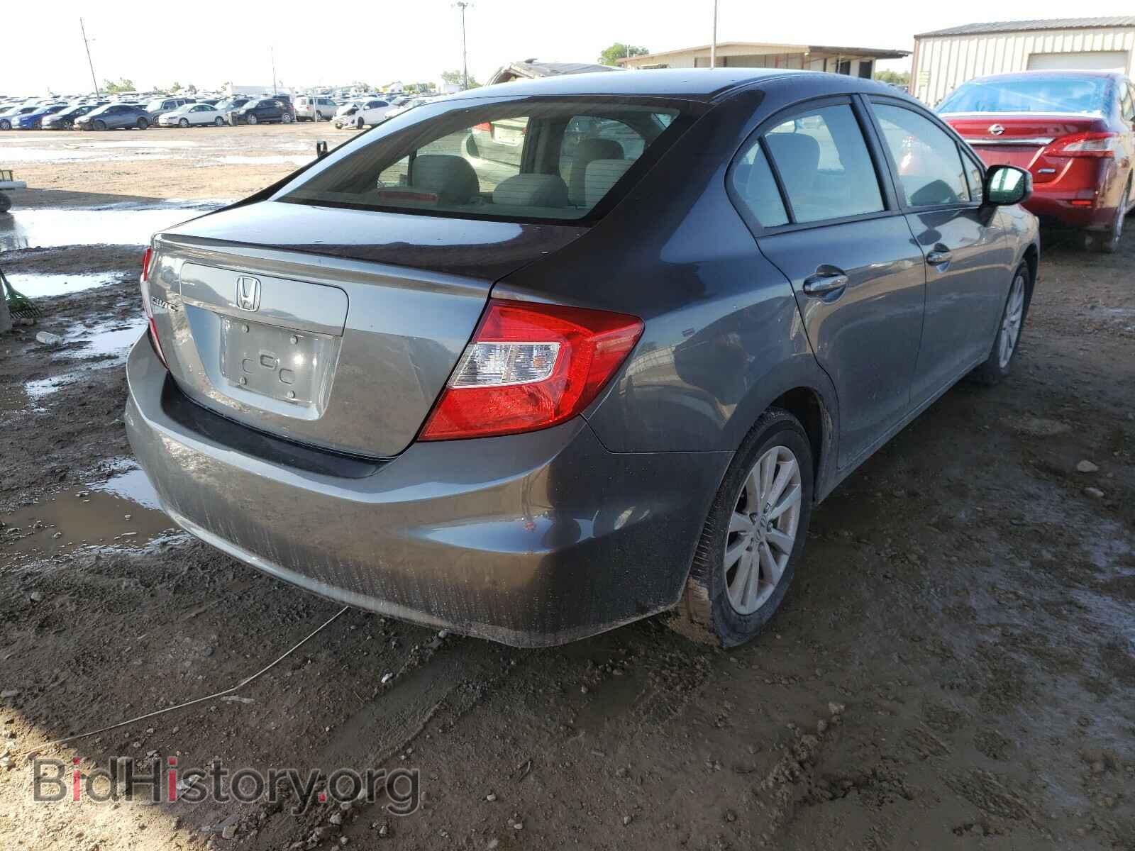 2012 HONDA CIVIC - VIN: 2HGFB2F85CH311065 - Фото 4