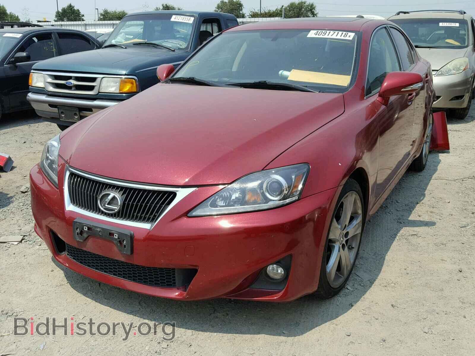 2012 LEXUS IS250 - VIN: JTHBF5C21C5177082 - Фото 2