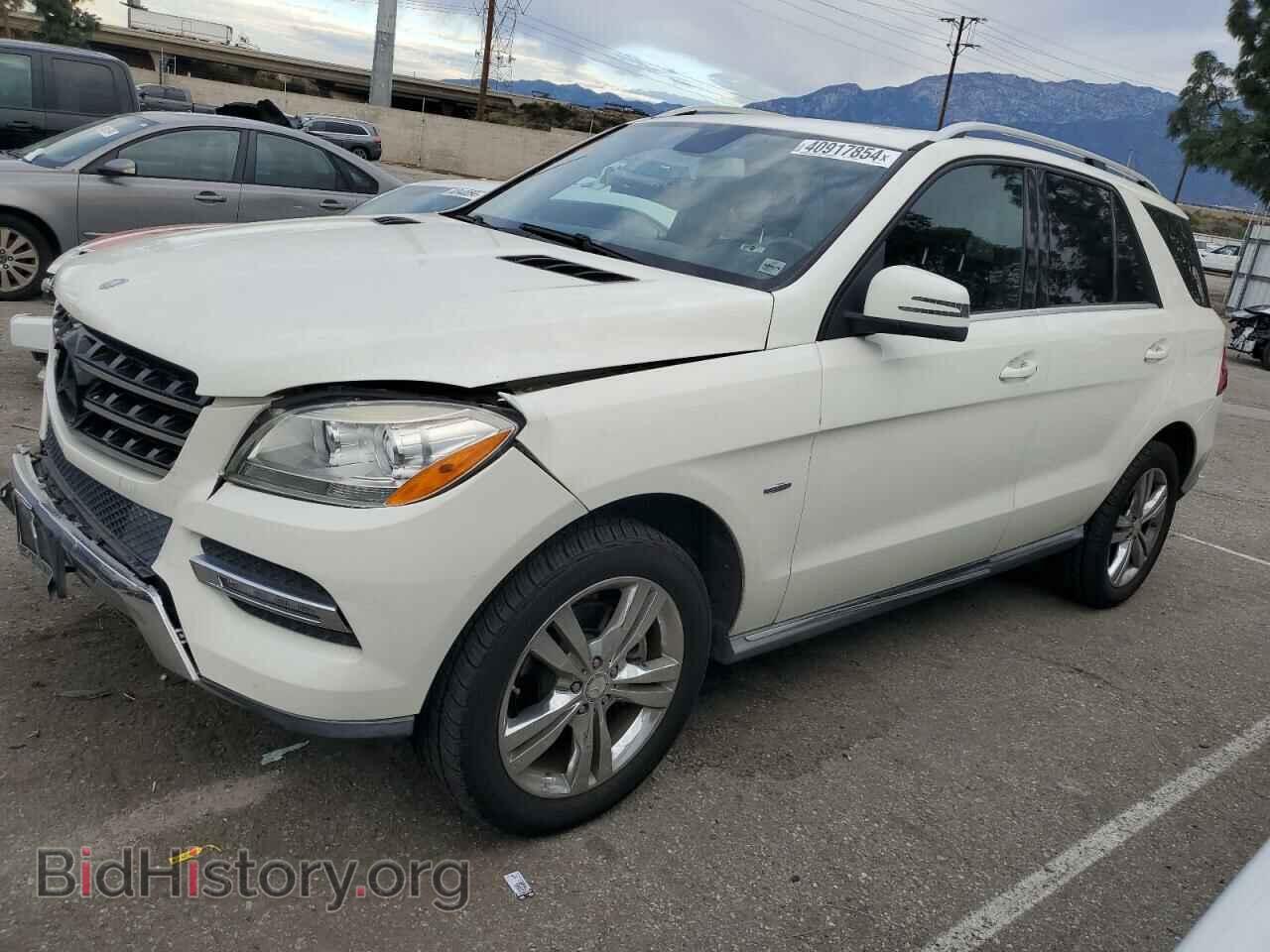 Фотография 4JGDA5HB0CA020809 - MERCEDES-BENZ M-CLASS 2012