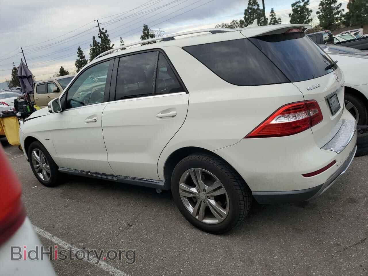 2012 MERCEDES-BENZ M-CLASS - VIN: 4JGDA5HB0CA020809 - Фото 2