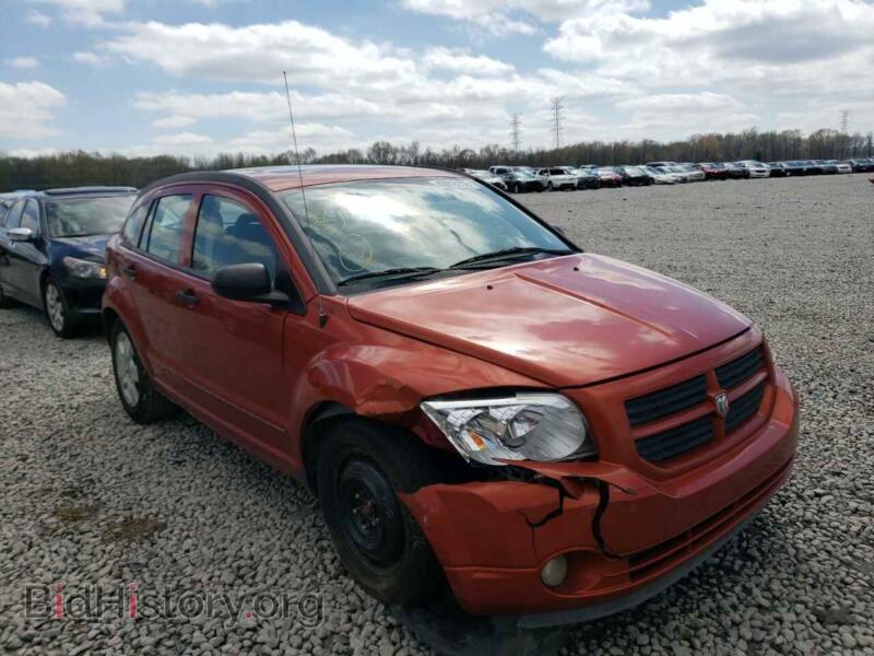 2007 Dodge CALIBER Caliber SX (VIN 1B3HB48B07D186718) — photo 1 of 10, Copart, damage: front end