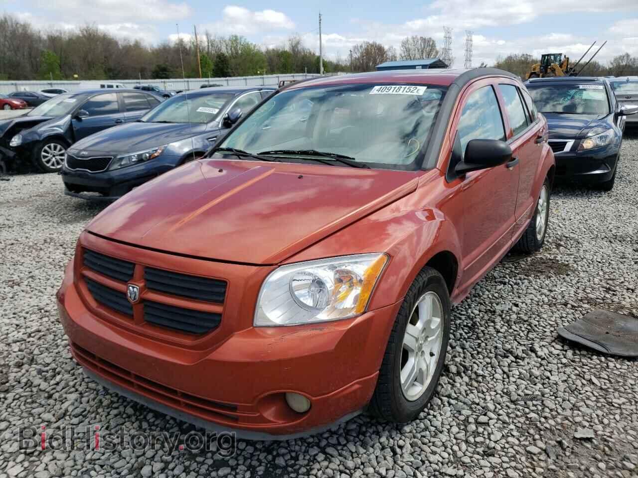 2007 DODGE CALIBER - VIN: 1B3HB48B07D186718 - Фото 2